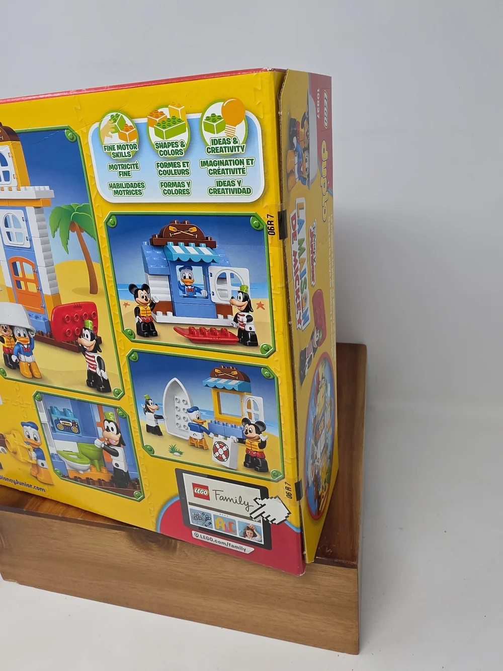 Lego Duplo Disney Mickey Mouse Clubhouse Beach House - Blue/Yellow/Red